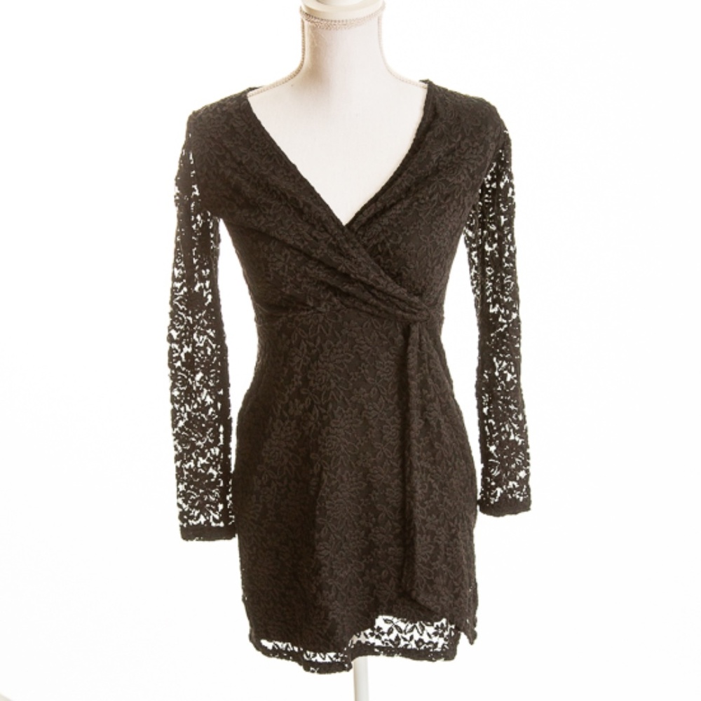 Abercrombie and Fitch Black Lace Dress
